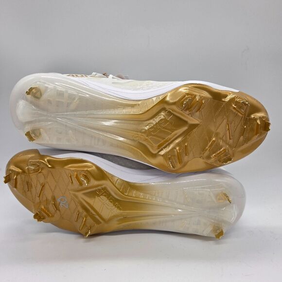 New Adidas Adizero Afterburner 9 NWV Men's Baseball Cleats Gold Size 15 - Picture 6 of 6